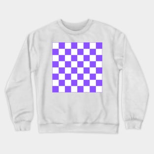 Checkered Pattern | Chessboard Pattern Crewneck Sweatshirt